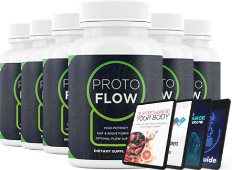 Protoflow final offer showing prostate support formula bundle with included digital bonuses and special pricing package